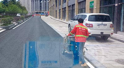 达州道路划线施工