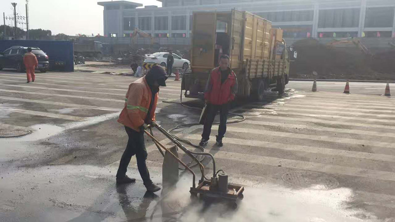 清除旧标线