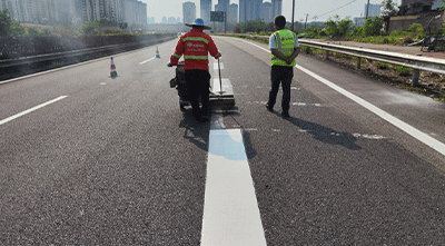 道路划线施工常见问题以及解决方法
