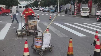 重庆道路划线