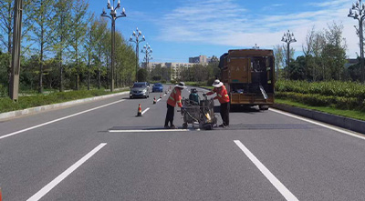 重庆道路划线